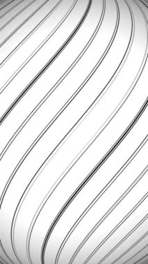 Dikey renkli dalga çizgilerinin sonsuz animasyonu soyut ve enerjik bir hareket arkaplanı yaratıyor, dijital içerik, vj döngüleri ve hareket grafikleri için harika.