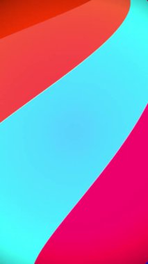 Soyut renkli bir kürenin canlı renkler ve dinamik hareketlerle düzgün bir şekilde dönen animasyonu, fütüristik görseller, yaratıcı tanıtımlar ve tasarım arkaplanları için idealdir..