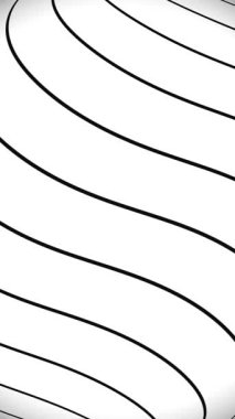 Parlak renkli çizgilerle sonsuz dikey dalga animasyonu, yaratıcı projelerde arka plan görselleri, hareket tasarım makaraları ve geleceksel içerik için harika.