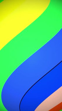 Değişen renkli soyut küre animasyonu, parlak efektler ve akışkan geçişler, fütüristik dijital arkaplanlar, vj döngüleri ve grafik tasarım elementleri için harika.