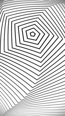 Benzersiz boğma animasyon efektiyle dönen sarmal bir döngünün dikey videosu, sanatsal arka plan, hareket grafikleri ve yaratıcı video projeleri için ideal.