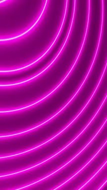 Parlak girdap çizgileri olan dinamik pembe neon sarmal animasyon, teknoloji temalı hareket grafikleri, soyut görseller veya bilim kurgu esinlenilmiş video arka plan ve döngüleri için ideal.