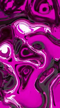 Animasyonlu parlak sıvı akış dalgaları soyut hareket içinde, büyüleyici ve cilalı bir etki yaratır, sinematik tanıtımlar, dijital sanat ve modern video arkaplanları için mükemmeldir..