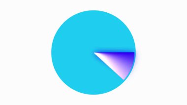 Gökyüzü mavi ya da mor HD radar taraması. Parlayan ışınlar hareket ediyor..