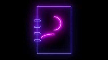 Siyah arkaplandaki bir kimlik ya da veri dosya simgesi vuruşlarının pembe çizgisi. Modern sistemlerde dijital kimlik, kullanıcı profilleri ve bilgi erişimi temaları çağrıştırılıyor.