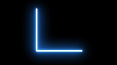 Koyu arkaplan üzerinde parlayan neon bir ok. Başarı, gelişme ve gelecekteki ilerleme temaları için parlak görsel konsept.