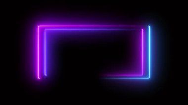 Parlayan neon reaksiyon zamanı metni siyah arkaplanda. Etkileşimli klipler, testler ve sosyal medya tepkileri için dinamik görsel.