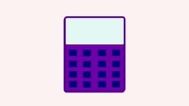 Animasyon yoluyla finansmanı anlamak. Düşen paralarla çevrili hesap makinesi anahtar muhasebe kavramlarını, finansal stratejileri ve hareket halindeki para akışını sembolize ediyor.