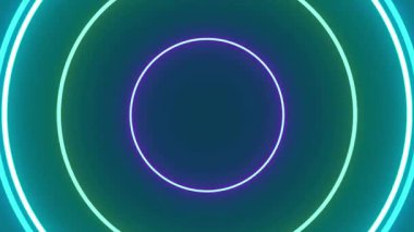 Canlı görsel performanslar, müzik etkinlikleri veya öncü duvar içeriği için vj tüneli yanıp sönen canlı dairesel ışıklarla donatmak ideal.