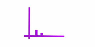 Dolar madeni para simgesiyle yükselen animasyon grafiği. Kar büyümesini, yatırım dönüşlerini ve başarı eğilimlerini gösteren mali veri görselleştirmesi.