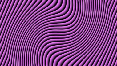 Geometrik dalga çizgisi hareketli animasyonu. Fütürist videolar, tanıtımlar veya sunumlar için mükemmel soyut arkaplan.