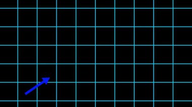 Başarıyı, performans artışını ve genişleme sonuçlarını gösteren oklu animasyon stratejisi kavramı. Pozitif iş eğilimlerini gösteren yukarı ok animasyonu.