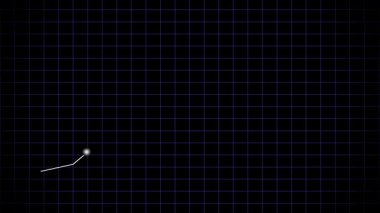 İstikrarlı büyüme, stratejik uygulama ve performans başarısını gösteren yukarı doğru ok ile iş ilerlemesi animasyonu. Yükselen ok simgesi animasyonu iş gelişimini, finansal büyümeyi ve akıllı uzun vadeli planlama sonuçlarını temsil ediyor.