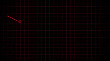 Ekonomik kayıplar, piyasa düşüşü ve yatırımcı düşüşünü gösteren çizelgeler ve grafiklerle canlandırılmış borsa çizelgesi. Çubuk grafik ve hisse senedi animasyonu finansal kriz ve satışı temsil eden piyasa değerlerinde keskin bir düşüş gösteriyor.