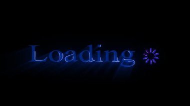 Teknoloji arayüzleri, yazılım tanıtımları ve modern dijital içerik geçişleri için karanlık arka planda dairesel yükleme animasyonu. Kullanıcı deneyimi tasarımı, uygulama yükleyicileri ve hareket grafik elemanları için siyah ekran üzerinde sonsuz bir canlandırma çemberi ideali.