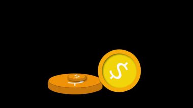 Dolar sikkeleri ikon animasyonlarını azaltıyor. Mali kayıpları, yatırımları azaltıyor ve kar marjlarını küçültüyor. Dolar sikkeleri, ikon animasyonları, düşen para birimi ve ticari gerilemelerin sinyalleriyle ekonomik gerilemeyi gözünde canlandır.