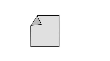 Yeşil çizgili animasyon iş raporu. Doküman animasyonunda hareket eden yeşil çizelge çizgisi. Canlandırılmış yeşil eğilim çizgisini gösteren kağıt belge.