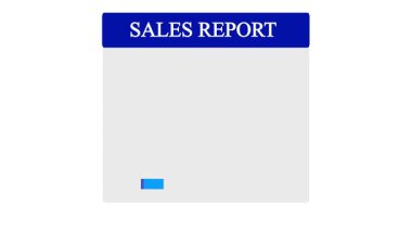 Animasyon satış raporları iş hayatında pozitif büyüme ve artış eğilimi gösteriyor. Satışlar, yükselen olumlu eğilimli animasyon raporları veriyor. Satış performans animasyonu ve güçlü yukarı doğru hareket.