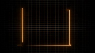 Veri güdümlü şifreleme çizelgesi değiş tokuş ya da görsel alışverişler için. Büyümeyi ve istatistikleri gösteren karanlık bir zemin üzerinde parlayan neon çizelgesi canlandırıldı.