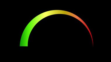 İlerleme ve durum gösteren iğneli dinamik gösterge. Performans durumu ve enerji seviyesi göstergelerini gösteren iğneyle canlandırılmış gösterge.