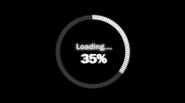 Ekran animasyonunu çubuk dolgusu ile kademeli olarak% 100 'e indiriyorum. Yumuşak canlandırılmış yükleme çubuğu 0 ile 100 arasında tam ilerleme gösteriyor.