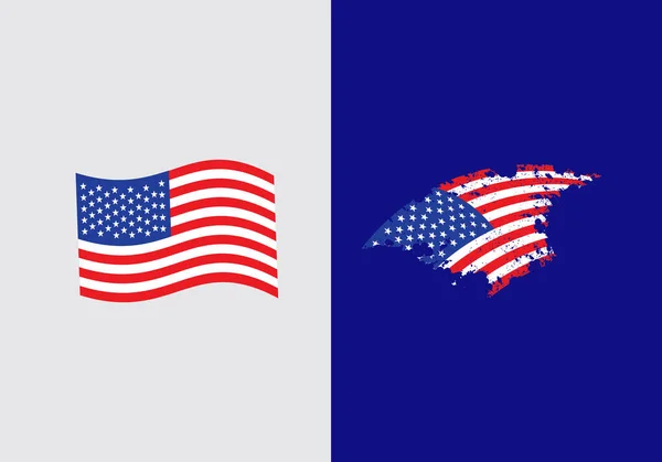 United States America Icon Flag Symbol Sign Flag Usa Icon — Stock Vector