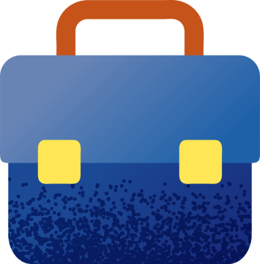 Okul çantası simgesi çizgi filmi izole edilmiş vektör illüstrasyonu