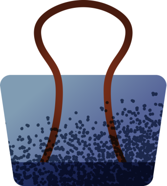 Binder Clip Simgesi karikatür okulu enstrüman ögesi öğrenci konsepti izole illüstrasyon