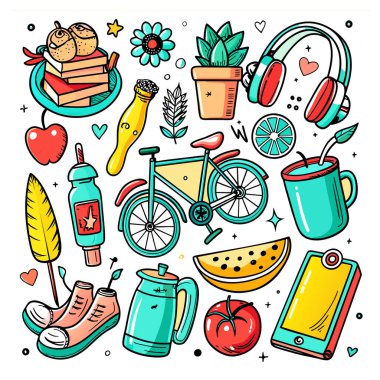 Yaşam Tarzının Vektör Tanımlama Paketi