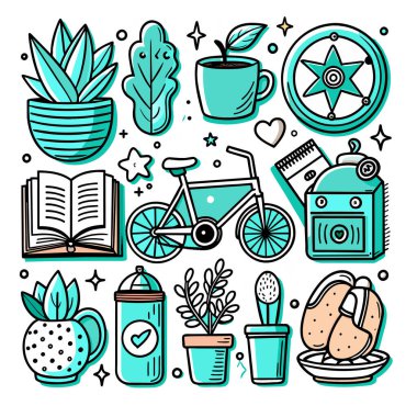 Yaşam Tarzının Vektör Tanımlama Paketi