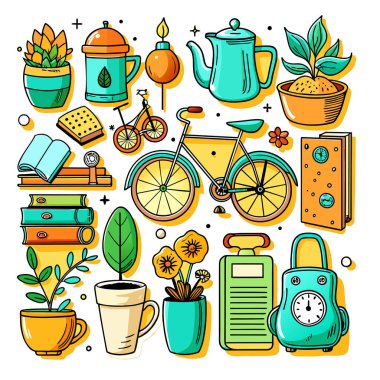 Yaşam Tarzının Vektör Tanımlama Paketi