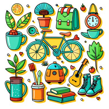 Yaşam Tarzının Vektör Tanımlama Paketi