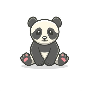 Bir Pandanın Vektör Logosu