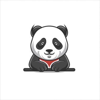 Bir Pandanın Vektör Logosu