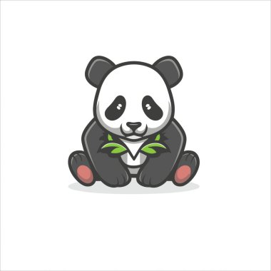 Bir Pandanın Vektör Logosu