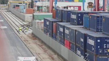 22 Şubat 2023, Lizbon, Portekiz: Santa Apoloni terminali yarışmacıları. Orta çekim