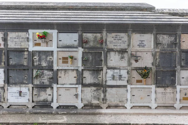 Fevereiro 2023 Lisboa Portugal Cemitério Alto São João Parede Crematório — Fotografia de Stock