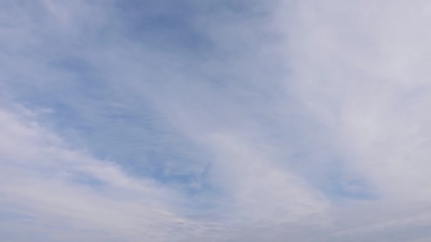 Cielo Azul Con Fondo Nube — Vídeos de Stock