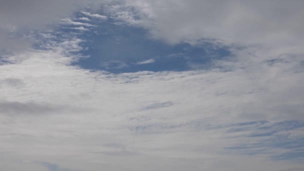 Mooie Wolken Lucht — Stockvideo