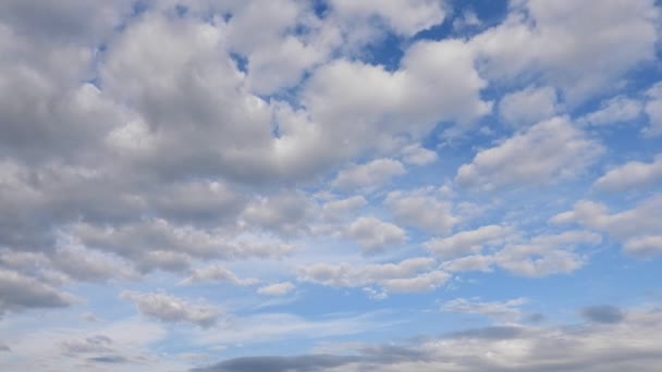 Céu Azul Belo Fundo Nuvem — Vídeo de Stock