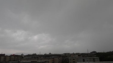 Bilbao şehrinde fırtına