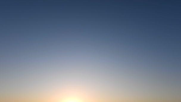 Amanecer Mar Hermoso Amanecer Sol Mañana — Vídeos de Stock