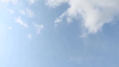 mavi gökyüzü ve beyaz bulutlar, arkaplan