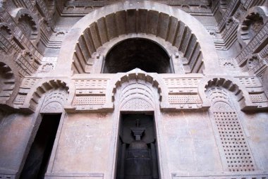 Bedsa kaya oyuğu M.Ö. 2. yüzyıldan kalma, Pune bölgesi, Maharashtra, Hindistan
