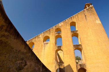 Jantar Mantar açık hava gözlemevi, Jaipur, Rajasthan, Hindistan