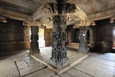 Hazararama Tapınağı Hampi Karnataka Hindistan Asya Ekim 2010