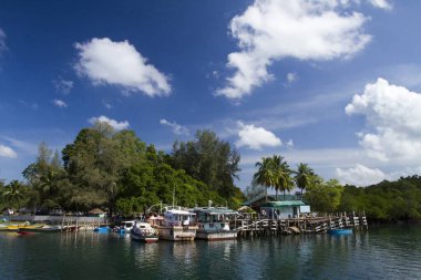 Jetty Wandoor Andaman Adaları Hindistan Asya