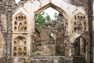 Golconda Kalesi Hyderabad Andhra Pradesh Hindistan Asya