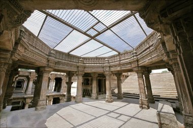 İyi adımlar Adalaj Vav Ahmedabad Gandi Nagar Gujarat Hindistan Asya