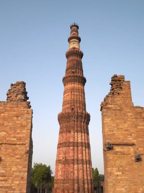 Kutub Minar, Delhi, Hindistan 
